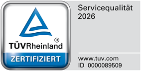 M. Lobenhofer GmbH ist von TÜV Rheinland zertifiziert Bild mit Zertifikat von TÜV-Rheinland